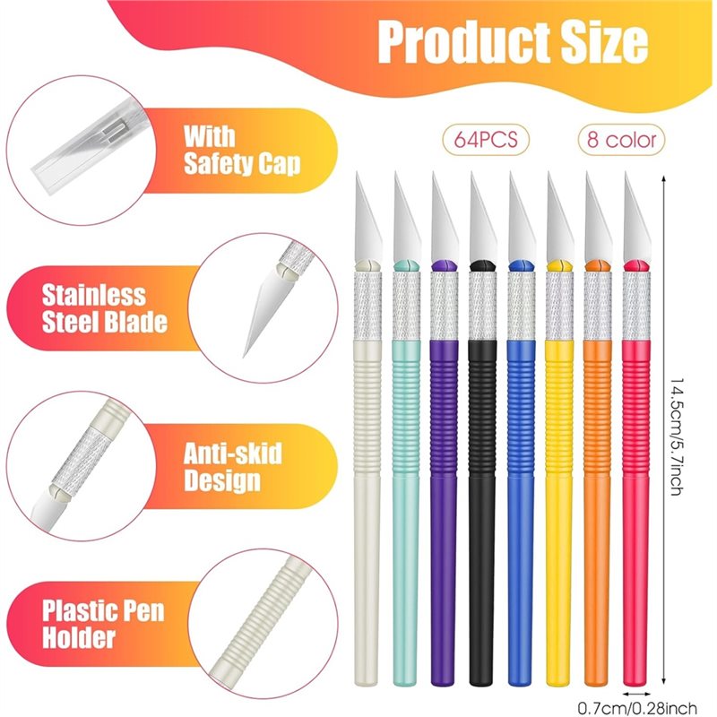 【NOW SAVE】Exacto Knives Bulk 6 - огляд і ціна Art Craft Hobbies