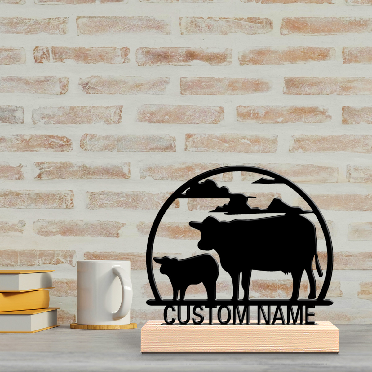 1pc Fashion Cow Customizable N - огляд і ціна Art Craft Table