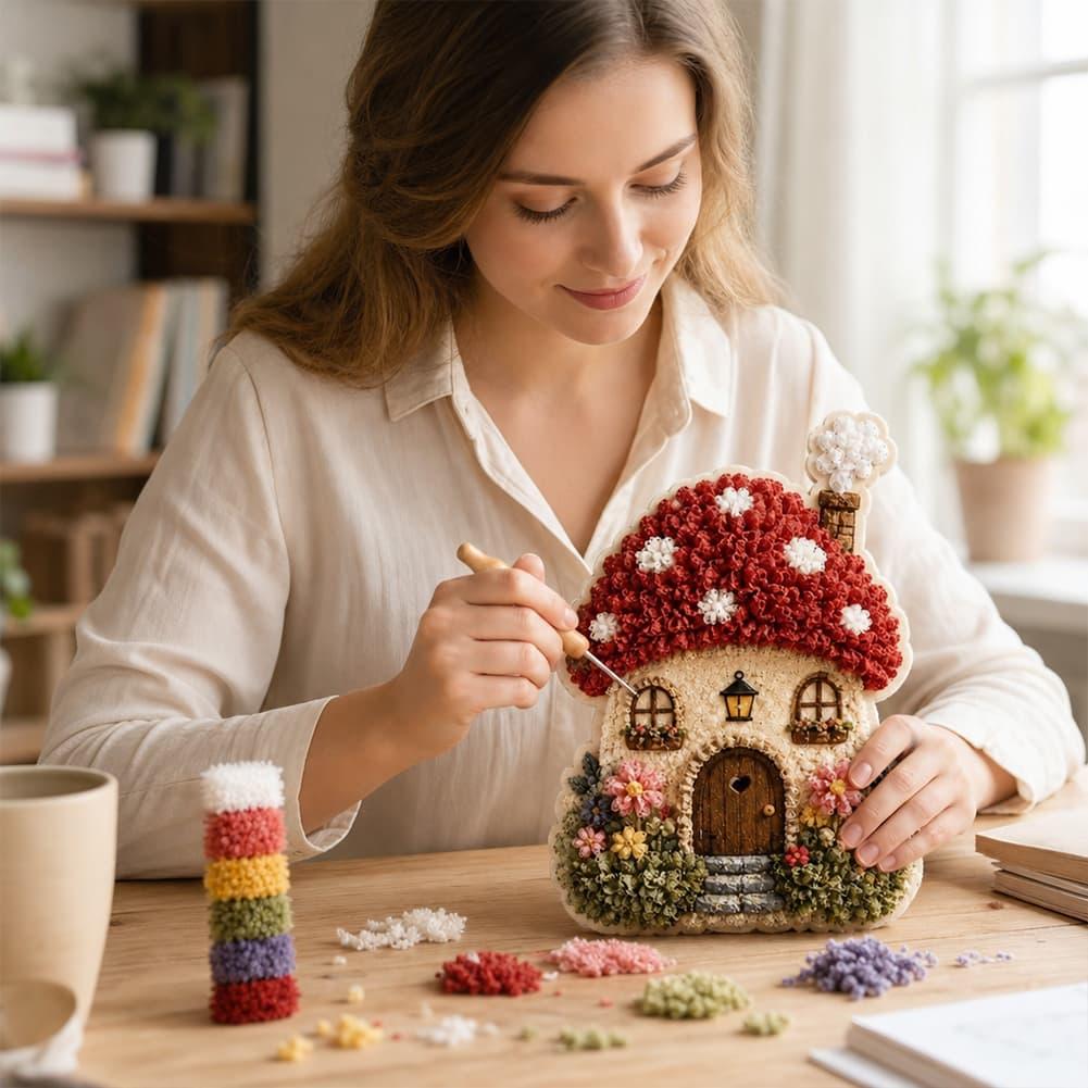 3D Fabric Poke Art Kit Whimsic - огляд і ціна Art Craft Bakery