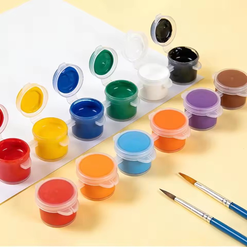 3/5ml Empty Paint Pots with Li - огляд і ціна Box Art And Craft