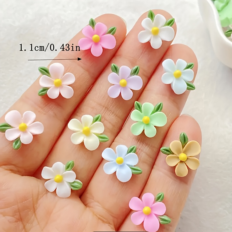 20pcs Resin Mini Flower and Le - огляд і ціна Art Craft Leaves