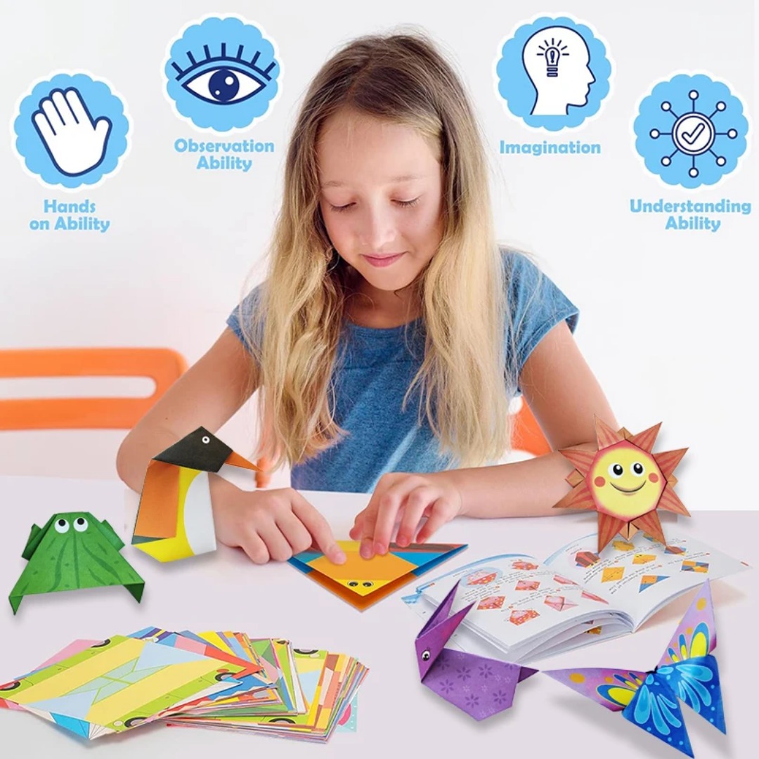 New Origami Kit 30 Sheets Orig - огляд і ціна Art Craft 6 Year Old