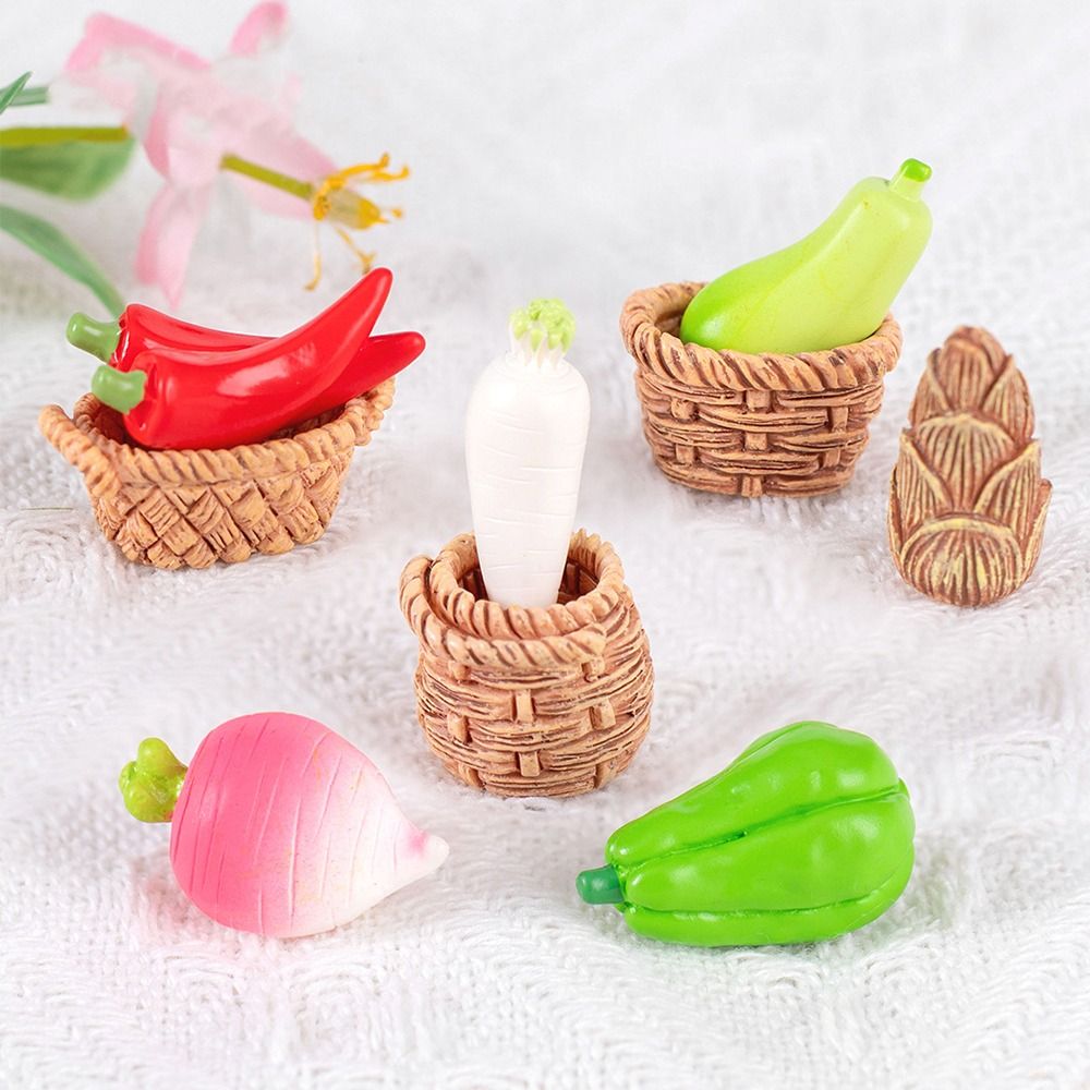 Cute Vegetable Figurines Minia - огляд і ціна Art Craft Vegetables