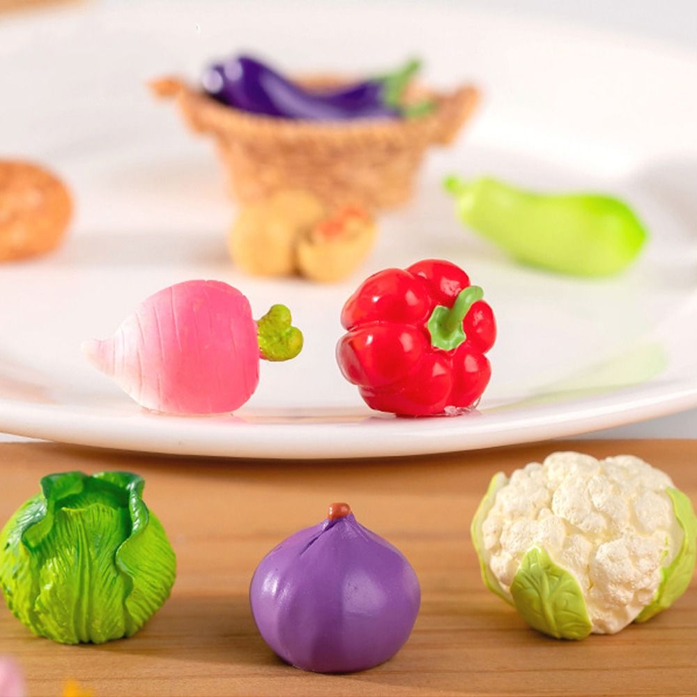 Cute Vegetable Figurines Minia - огляд і ціна Art Craft Vegetables