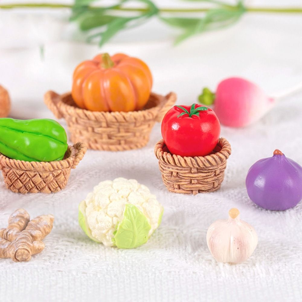 Cute Vegetable Figurines Minia - огляд і ціна Art Craft Vegetables