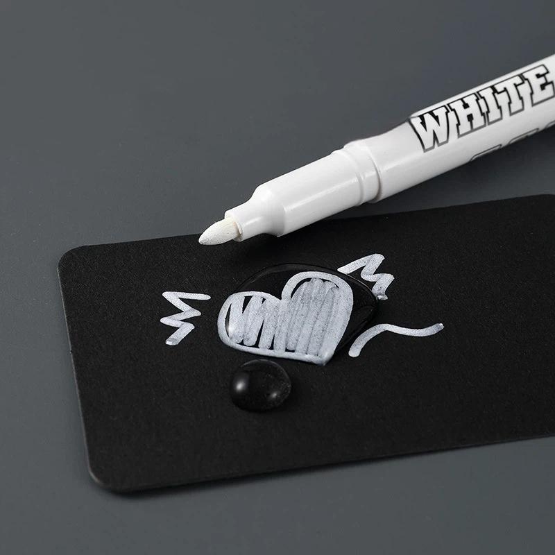 12pcs/Box Permanent White Mark - огляд і ціна Box Art And Craft