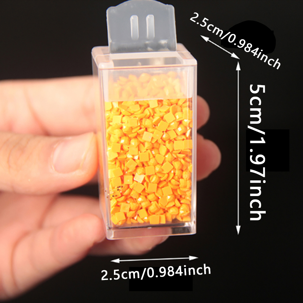 Square Plastic Diamond Paintin - огляд і ціна Box Art And Craft