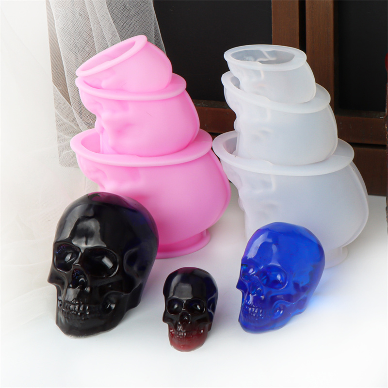 White and Pink Skull Candle Mo - огляд і ціна Art Craft Halloween
