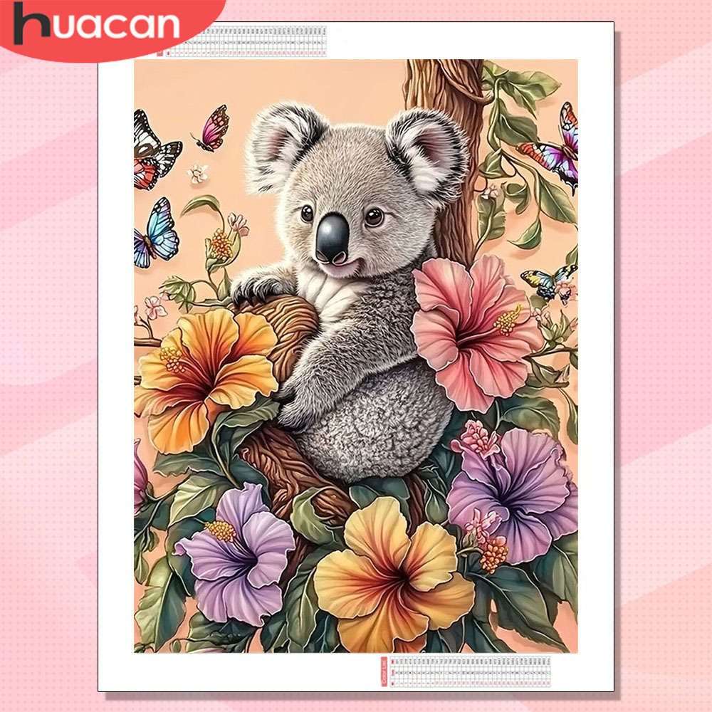 HUACAN Diamond Art Koala Anima - огляд і ціна Art Craft Hobbies