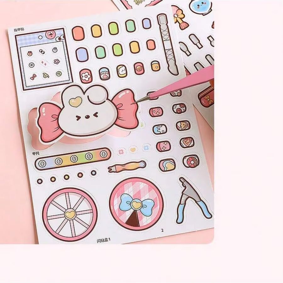 Pink Children DIY Nail Salon Q - огляд і ціна Art Craft 6 Year Old