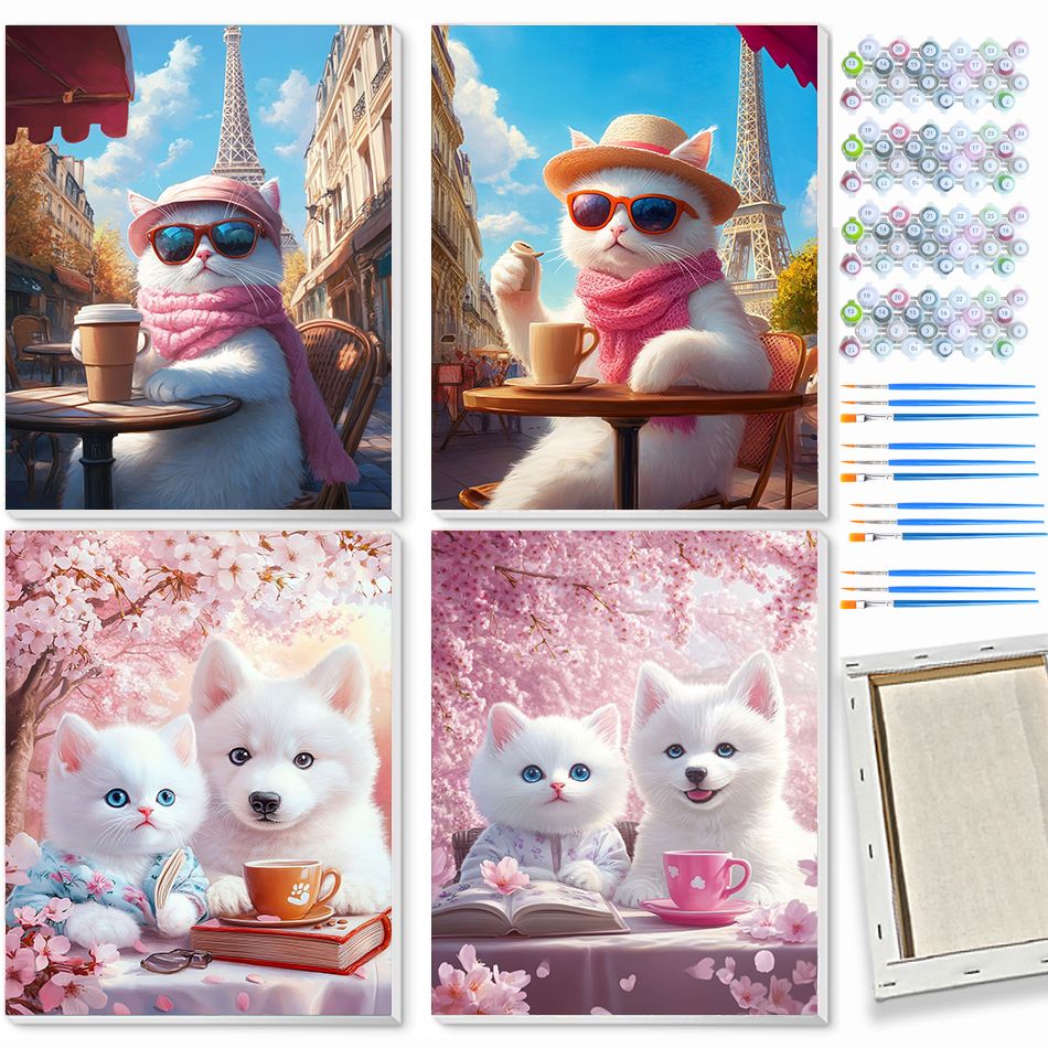 CHENISTORY cute pet Paint By N - огляд і ціна Art Craft Ideas For Adults
