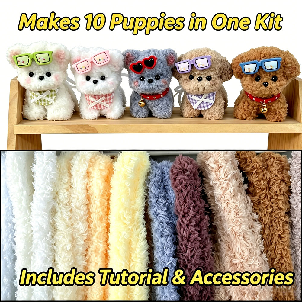 Soft Chenille Stems DIY Puppy  - огляд і ціна Art Craft Video