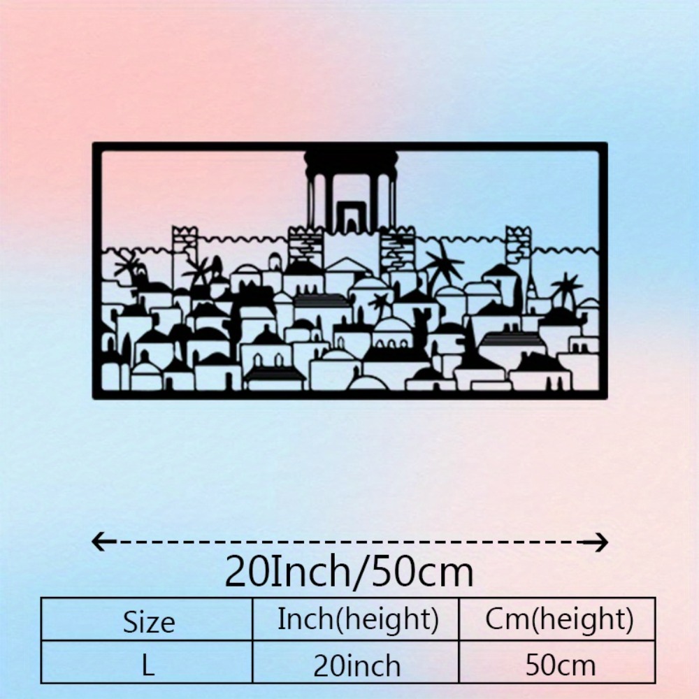 CIFBUY Metal Wall Art Jerusale - огляд і ціна Art & Craft Tape