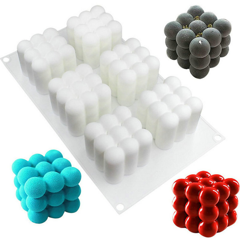 Candle Mold Silicone DIY Cubic - огляд і ціна Art Craft Halloween